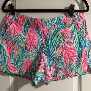 Lilly Pulitzer Pink and Green Shorts